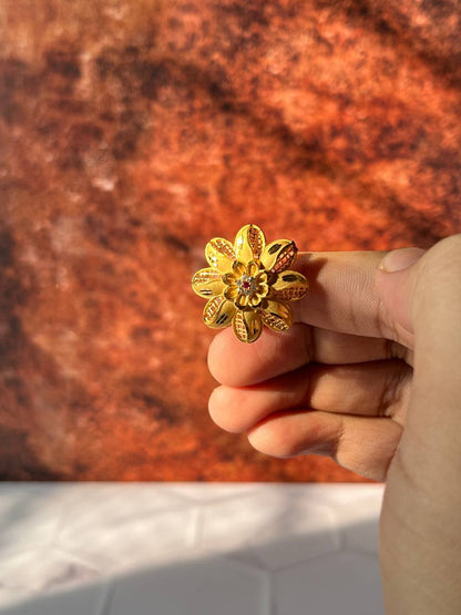 Majestic Flower Ring