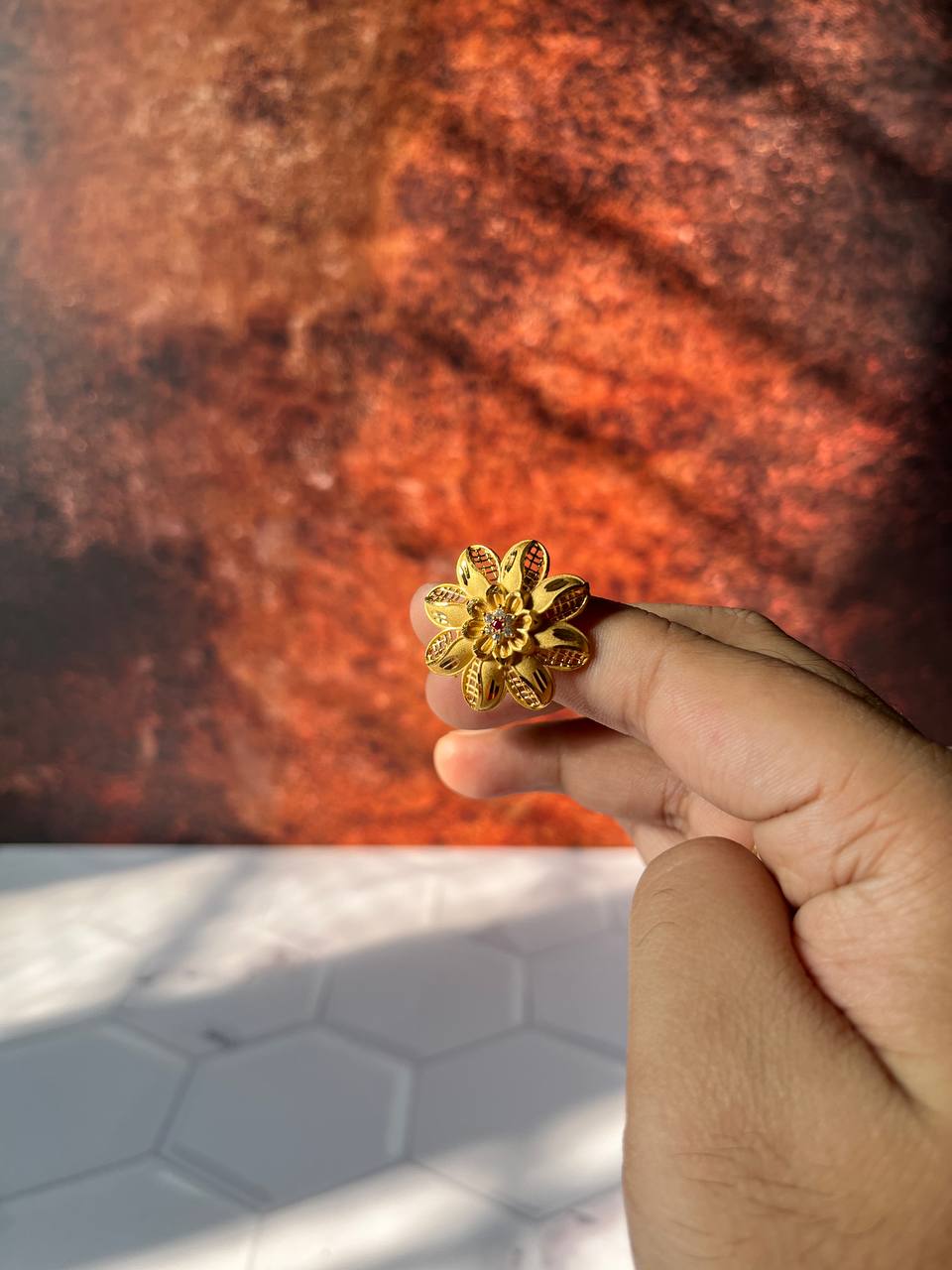 Majestic Flower Ring