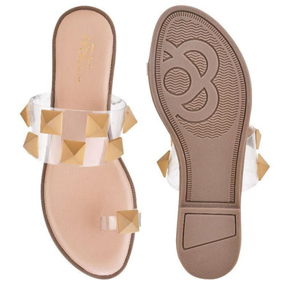 Stylish Ethnic Slip On Trendy Flat Sandal For Women's