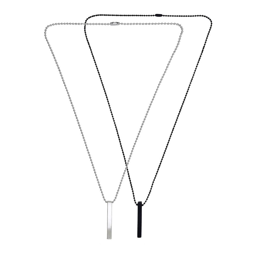 Minimalist Cuboid Pendant - Set of 2