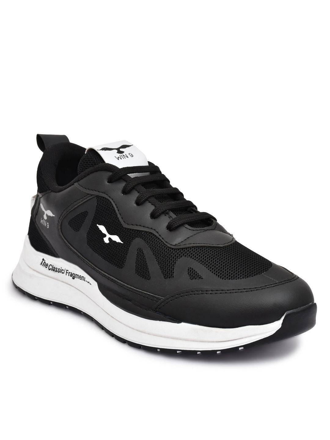 Men's Black Lightweight Sneakers