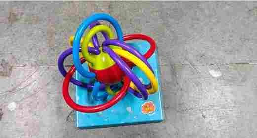 Lefan Sensory Baby Teether Tube Ball Loopi Toy