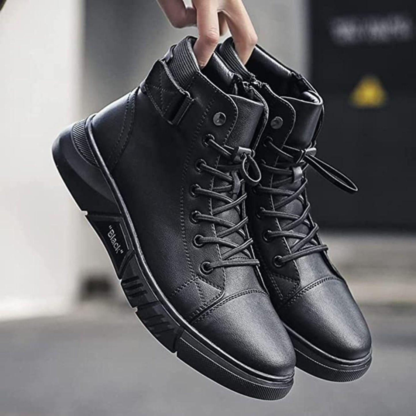 Boot Shoes Lace Up Sneakers for Men