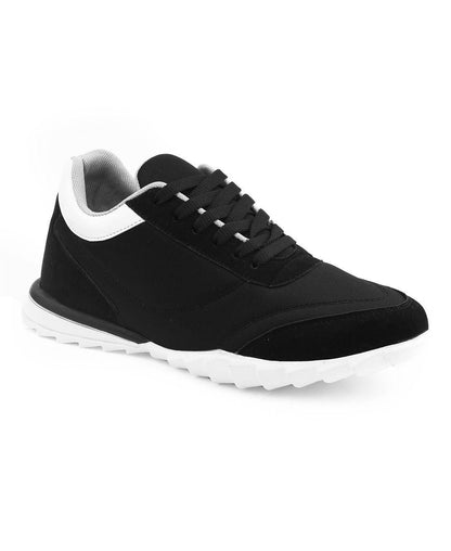 Men's Casual Shoes - Black & White