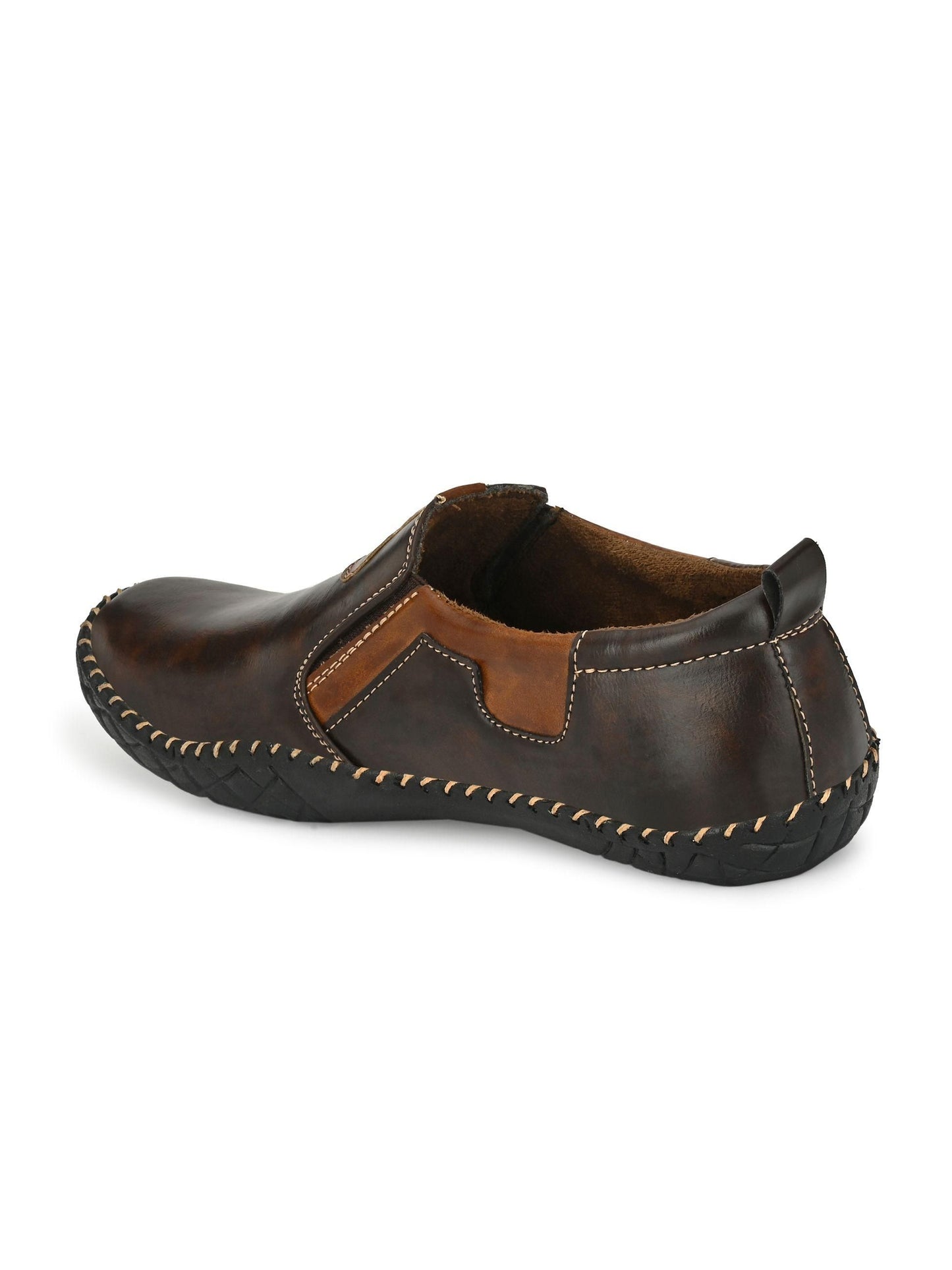 Woodpecker Brown Minimalist Leather Loafer