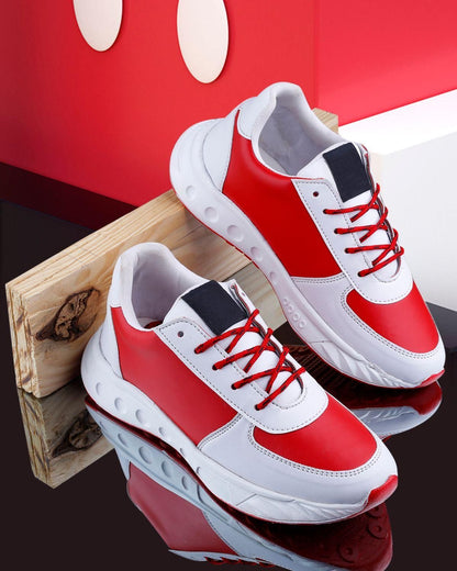 Men's Casual Shoe - Red