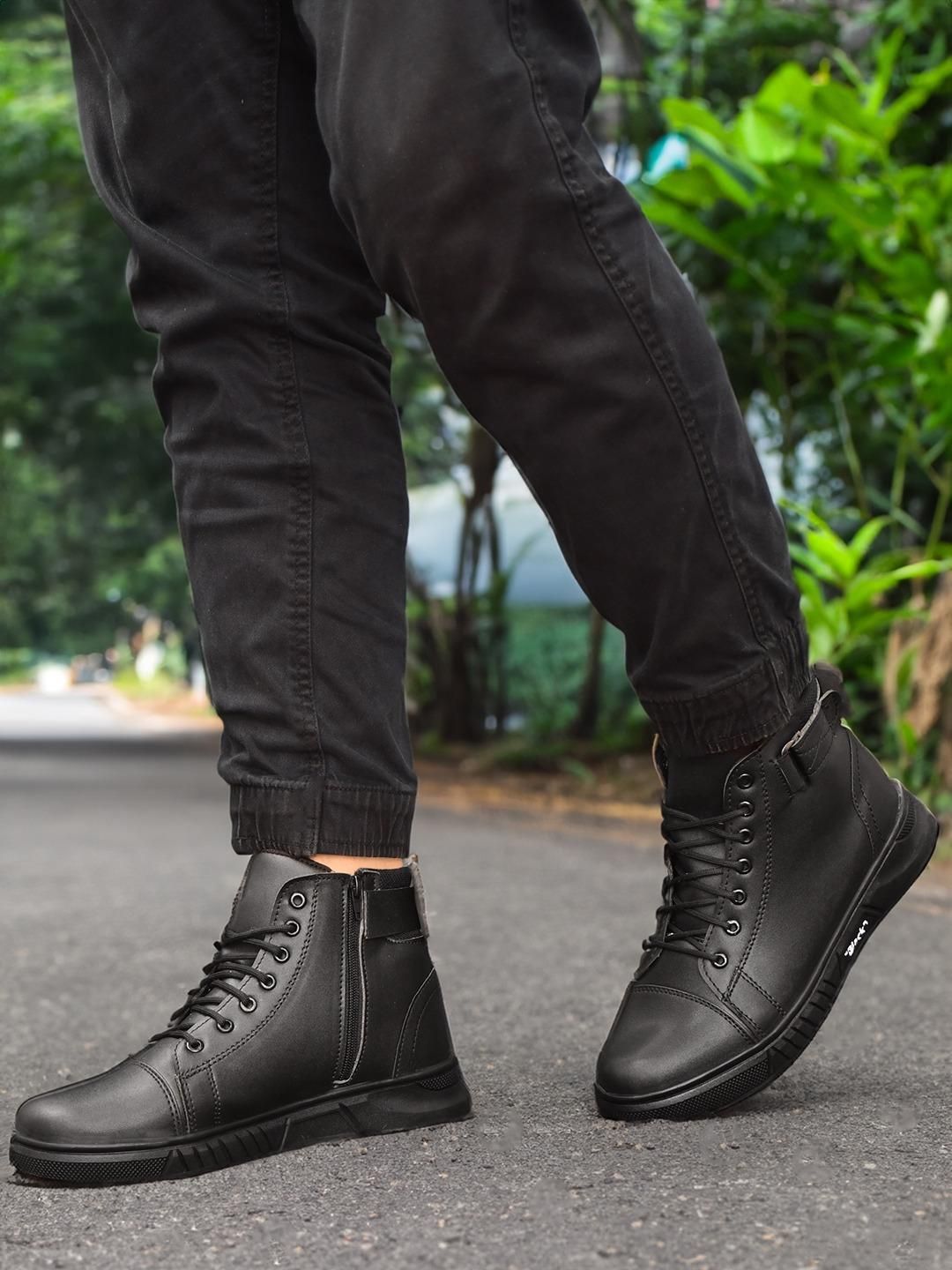 Men's Classic  Black Boot For Men