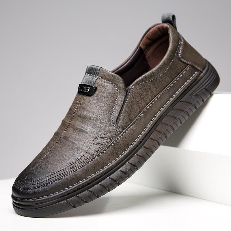 Minimalist Chocolate Brown Loafer