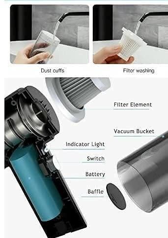 Compact Handheld Electric Air Duster Cleaner