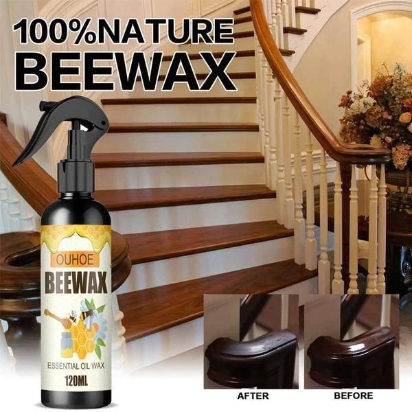 Beeswax Spray- Natural Wood Furniture Polish Cleaner (BUY 1 + GET 1)