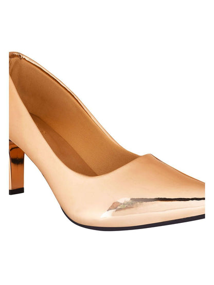 Copper-gold Stiletto Heel