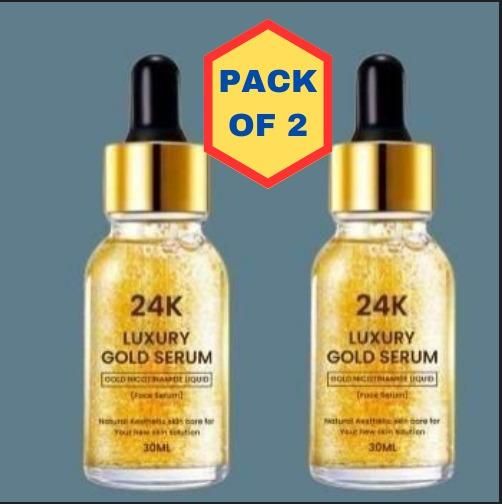 Gold Face Serum- Pack Of 2