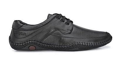 Roman Black Formal Shoes For Men