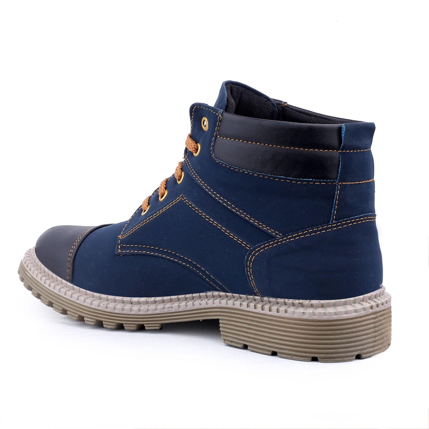 Stylish Denim Finish Boots