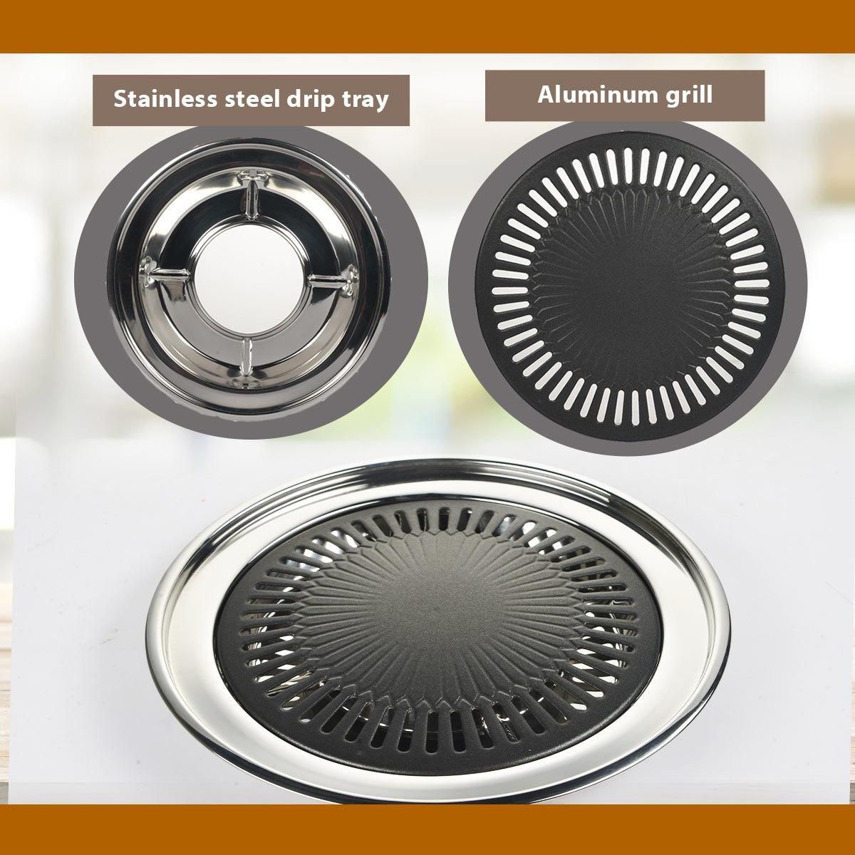 Smokeless, Non-Stick, Indoor BBQ Grill