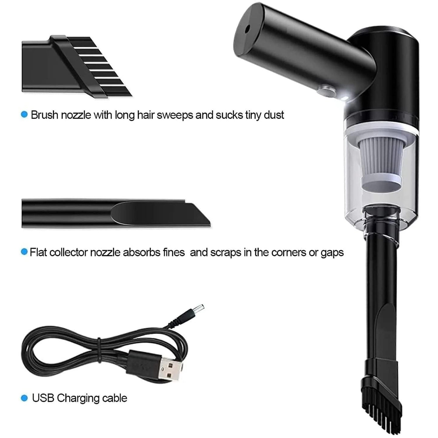 Compact Handheld Electric Air Duster Cleaner