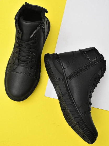 Men's Classic  Black Boot For Men