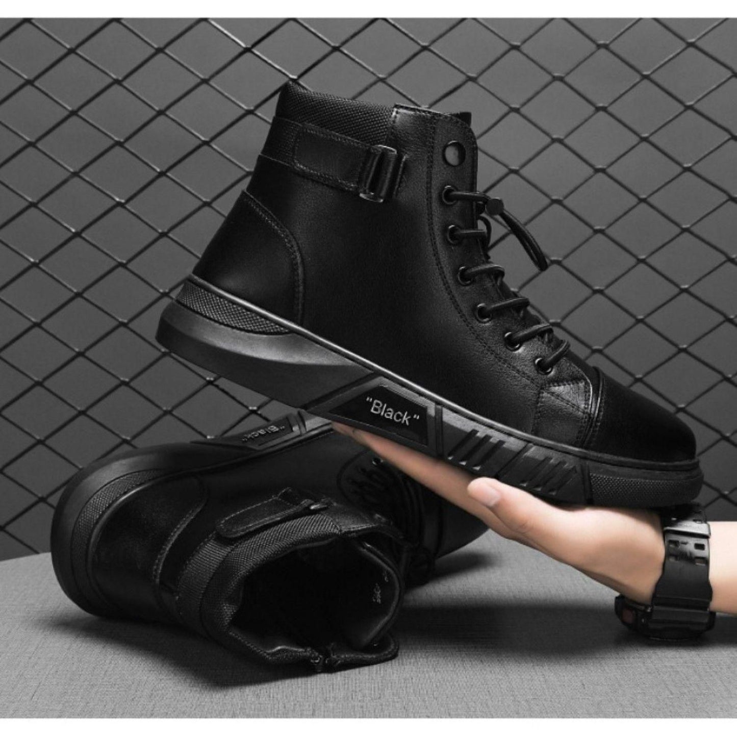 Boot Shoes Lace Up Sneakers for Men