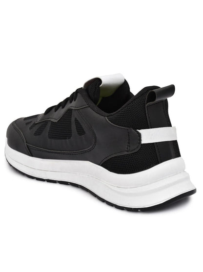 Men's Black Lightweight Sneakers