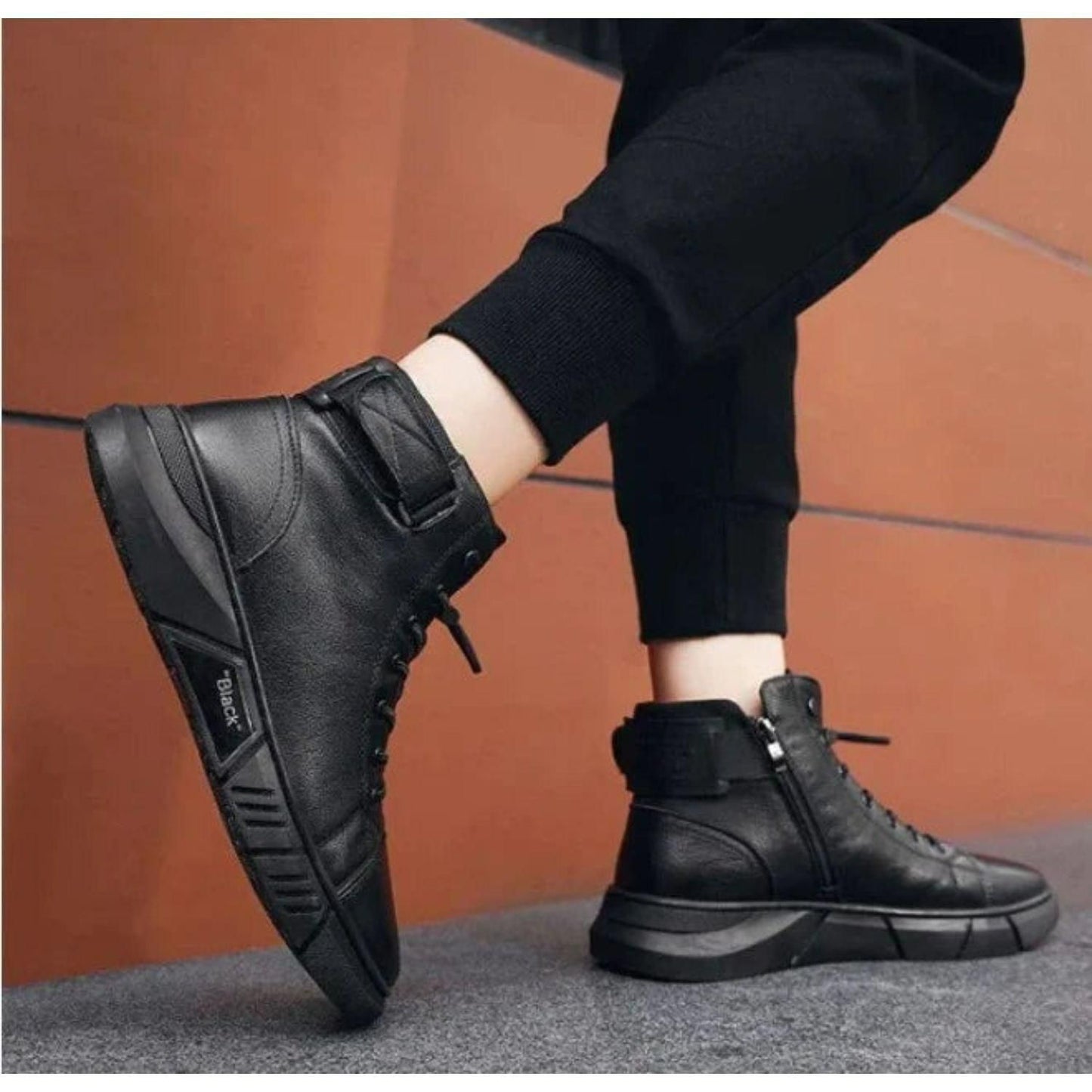 Boot Shoes Lace Up Sneakers for Men