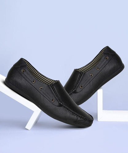 Trendy Mens Synthetic Leather Loafers